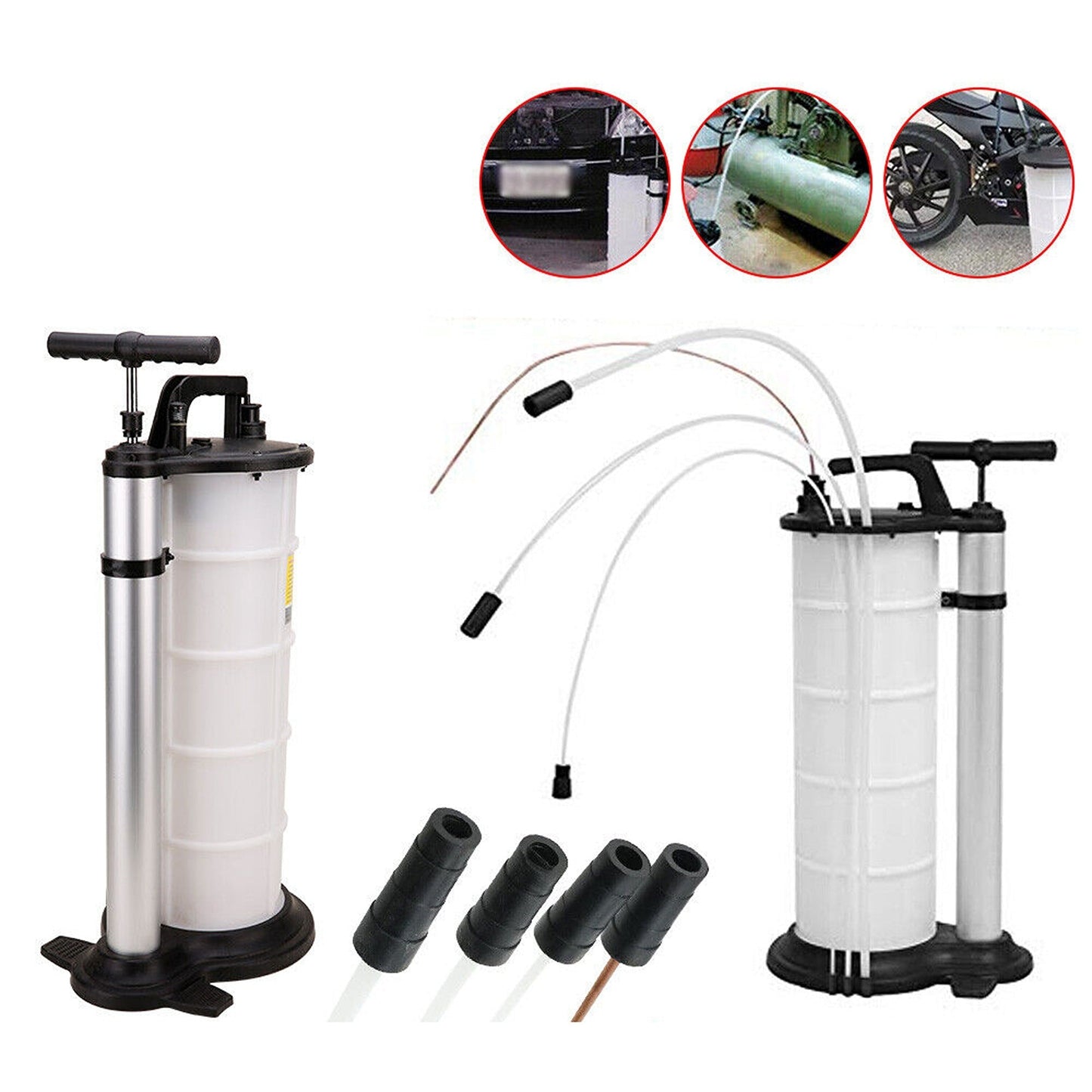 9L Manual Car and Boat Engine Oil Suction and Fuel Pump