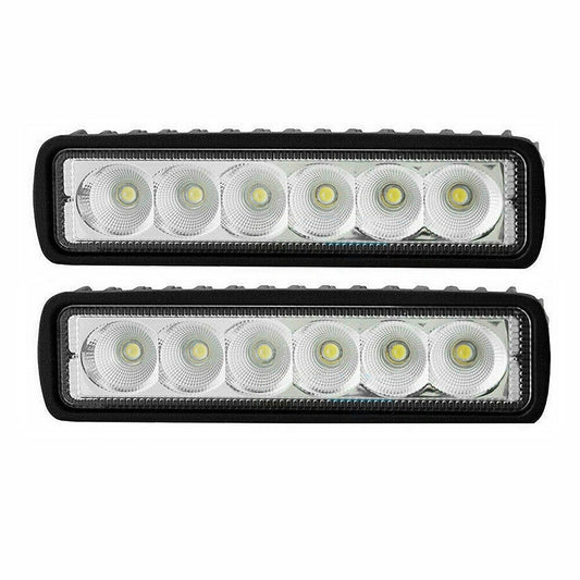 2pcs LED Work Light Bar Fog Reverse Driving Lights for 4WD