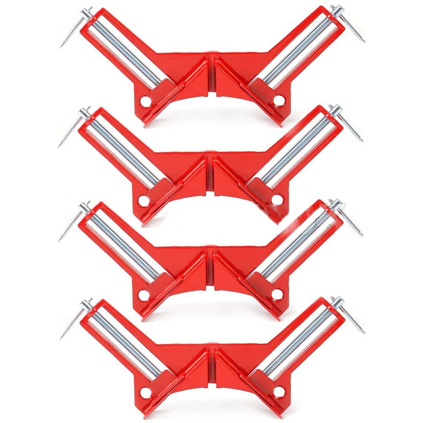 4pcs 90-Degree Angle Corner Clamp for Woodworking Frame Holder