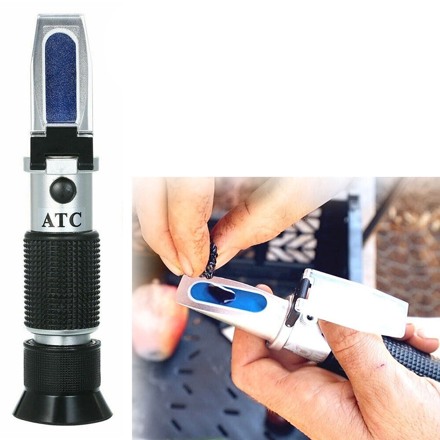 Specific Gravity Hydrometer Brix Refractometer Homebrew Beer Wort Tool