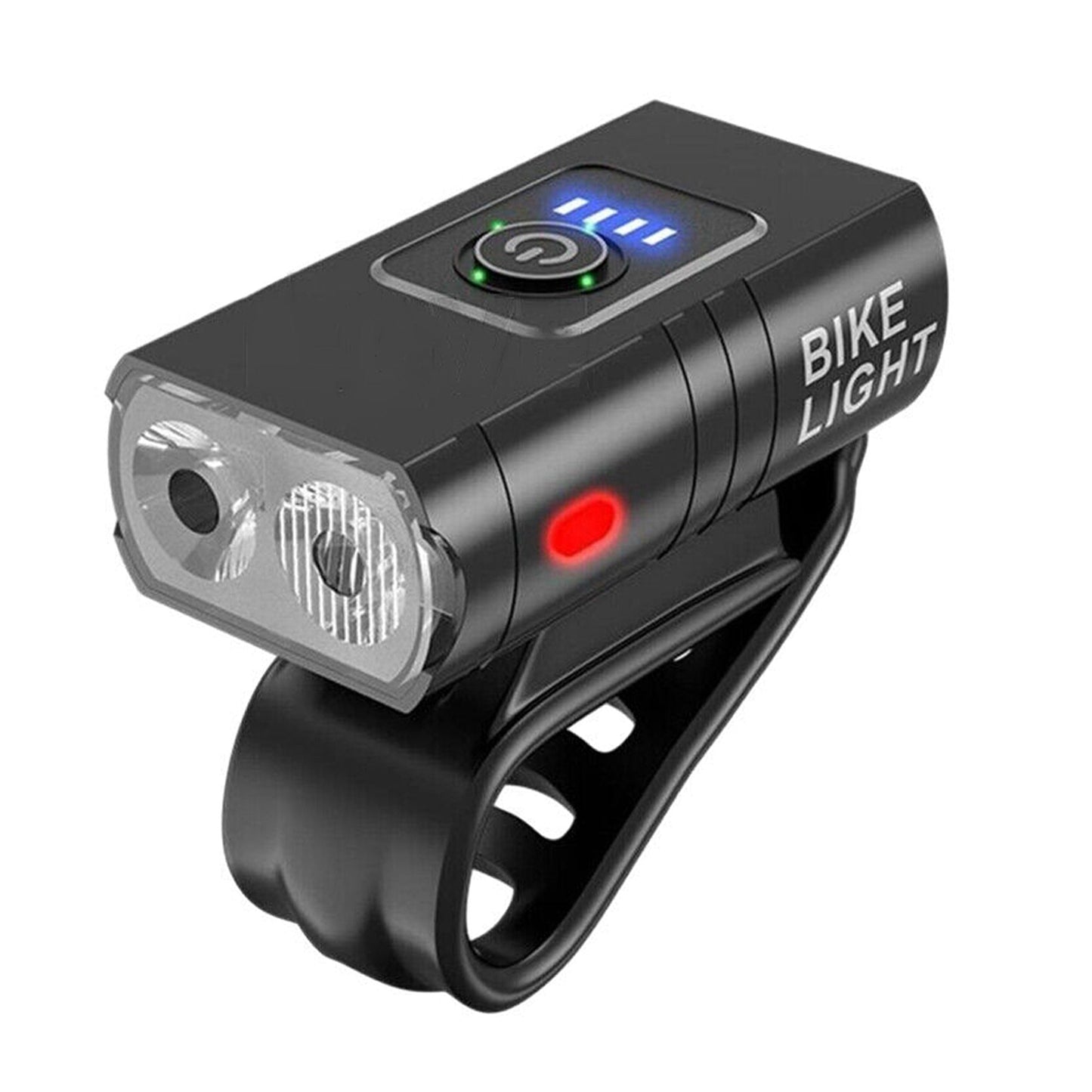 Bike Lights Front Rear LED Rechargeable Headlight Set