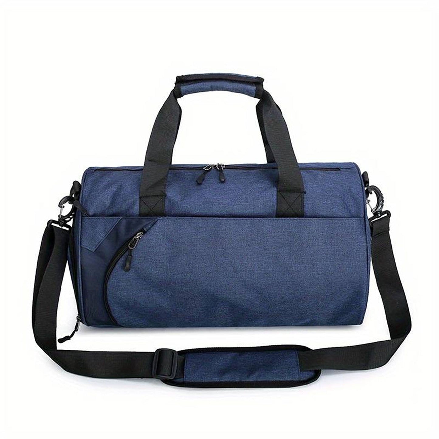 30L Waterproof Canvas Gym Duffel with Shoes Compartment