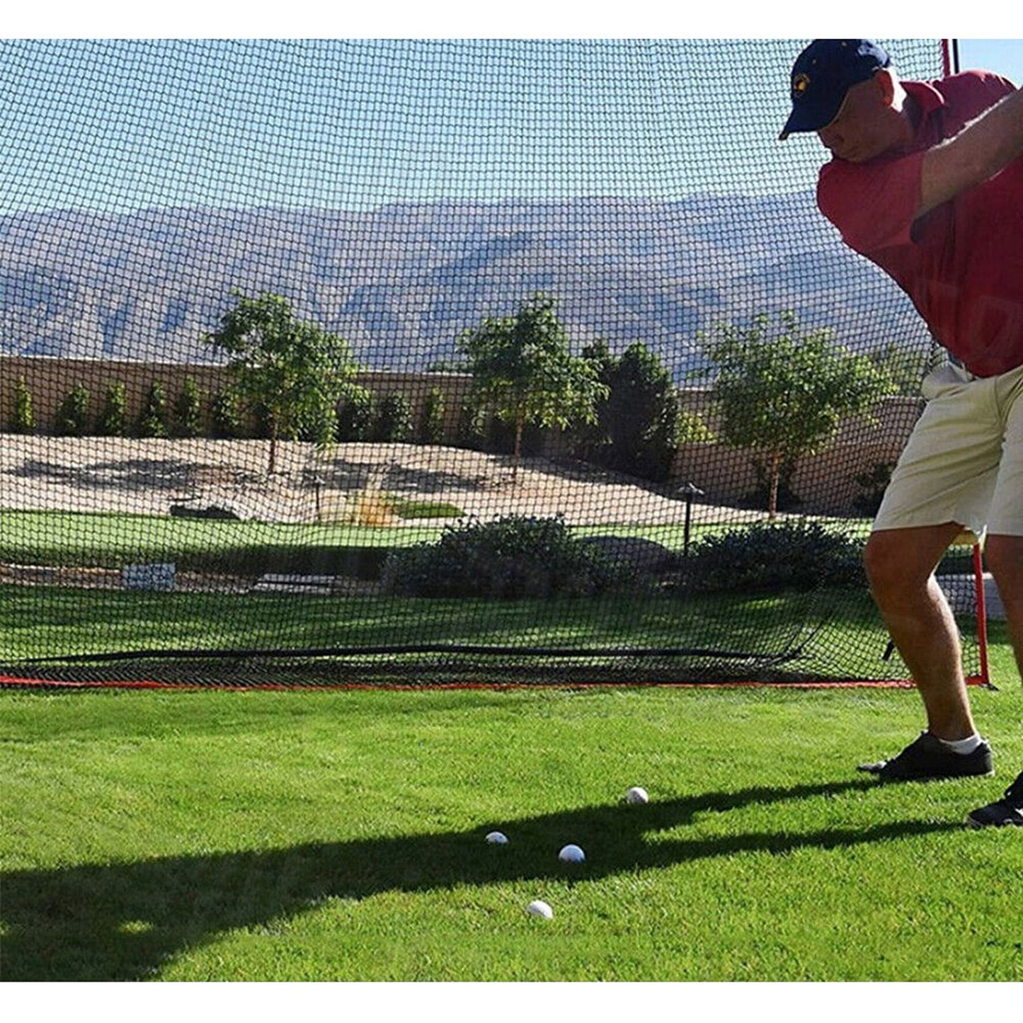 Outdoor Golf Practice Net Portable Driving Range for Garden Use