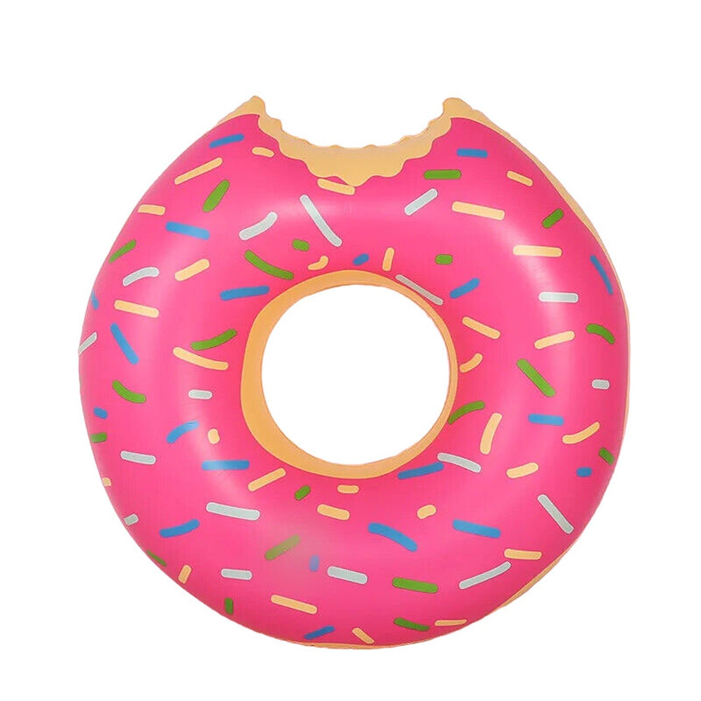 Giant Adult Inflatable Donut Pool Float Swimming Ring Lounge Bed