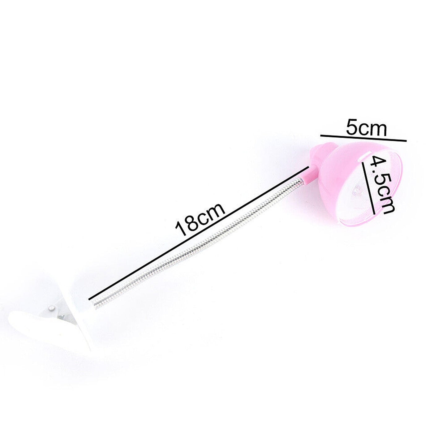 Flexible LED Reading Light with Clamp for Desk or Bedside