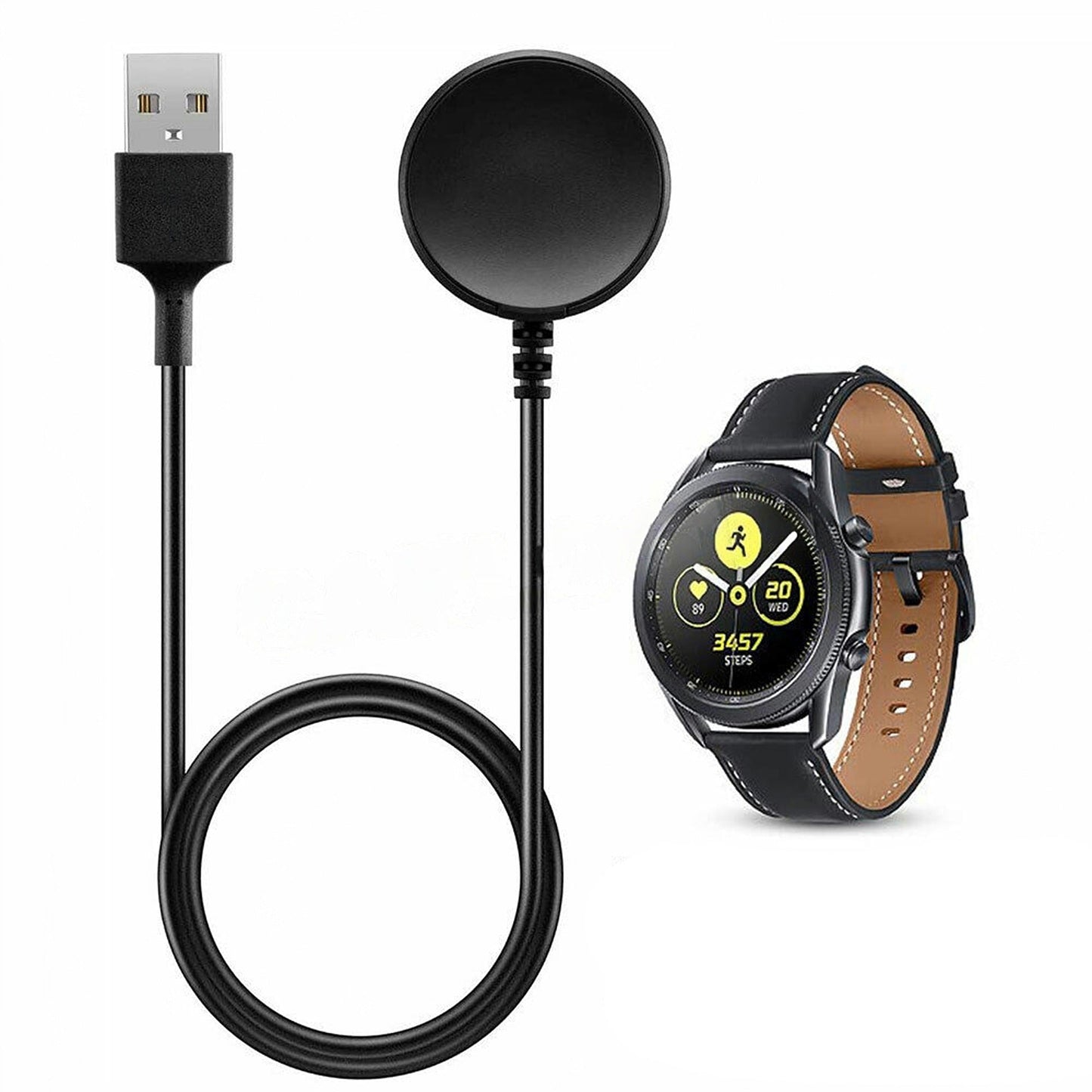 USB Type C Charger Dock for Samsung Galaxy Watch 6 4 5 Pro 45 42 47 44 46