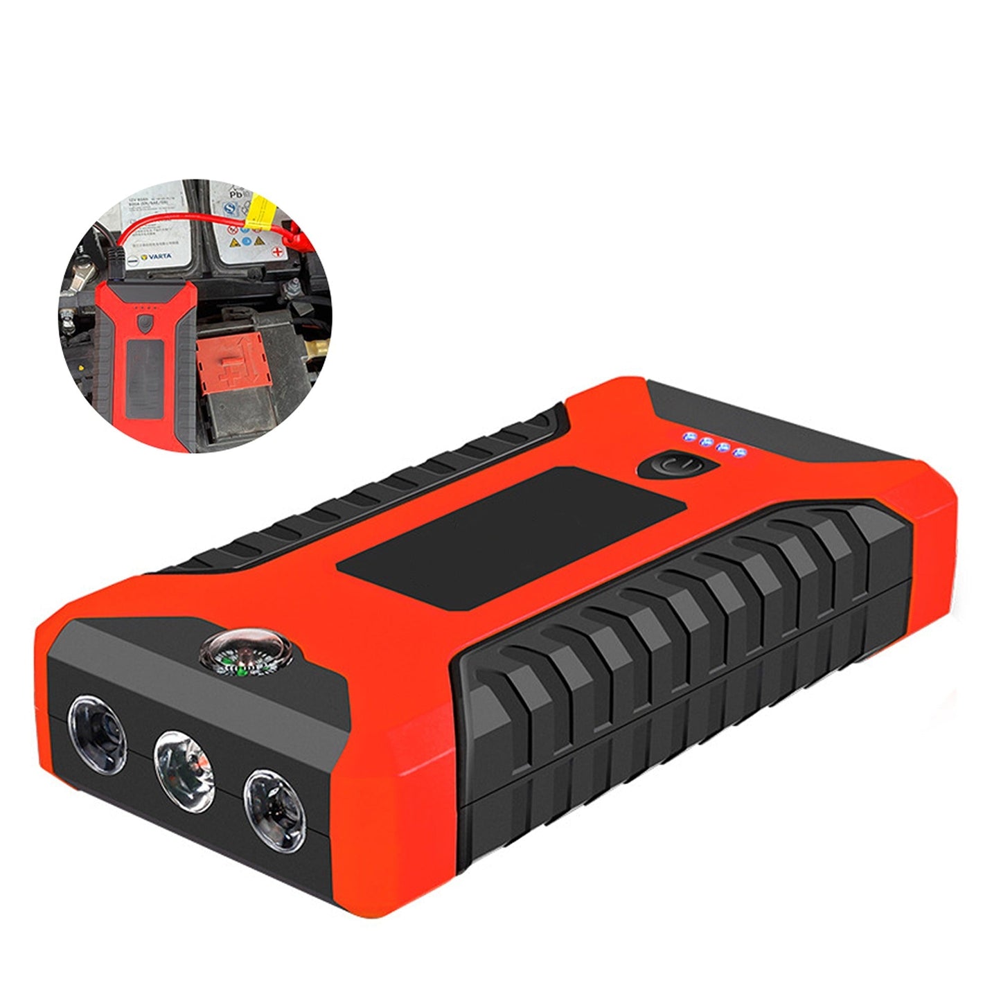 Portable 99800mAh Car Jump Starter 12V Battery Charger Power Bank