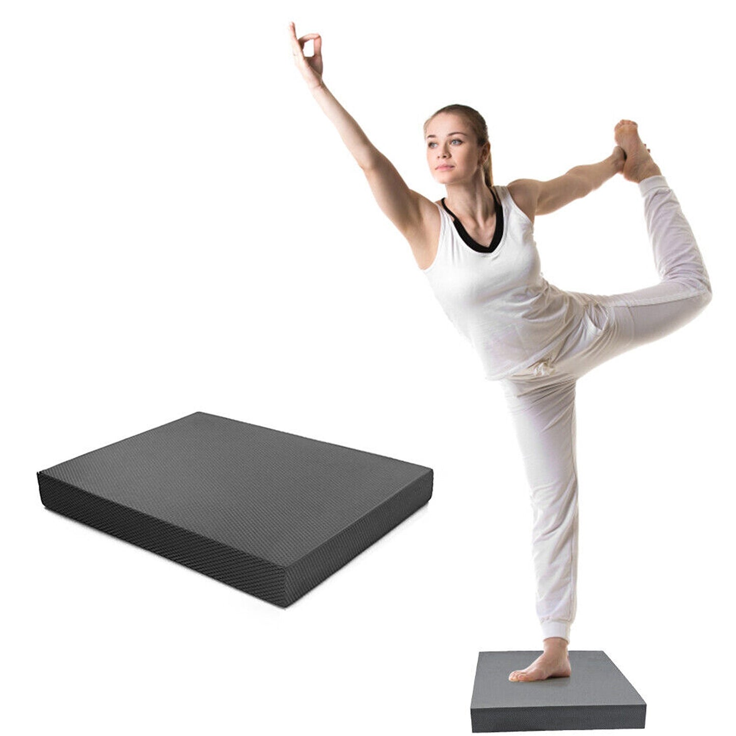 Thick TPE Yoga Mat for Physical Therapy and Balance Foam Pad