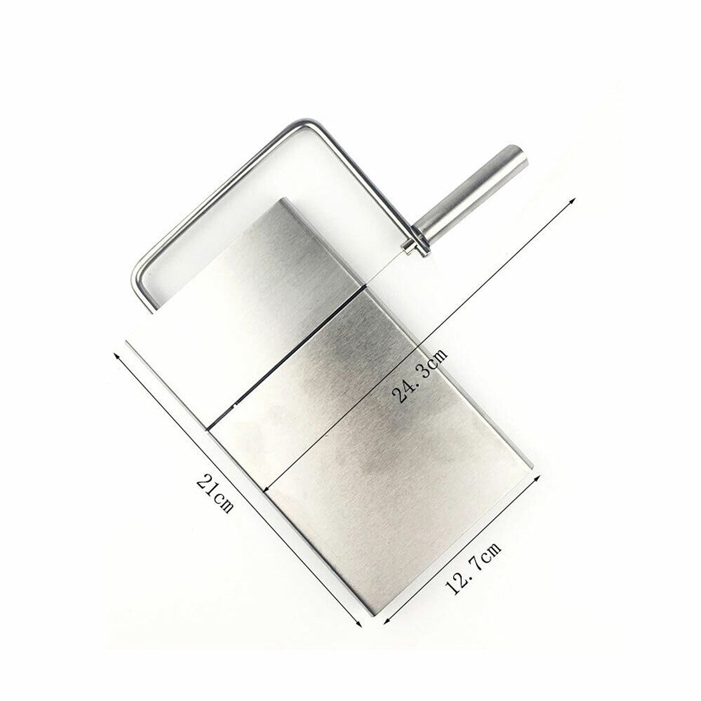 Stainless Steel Cheese and Cake Slicer with Wire Cutter