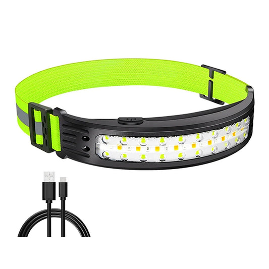 Motion Sensor Torch Waterproof USB Rechargeable COB LED