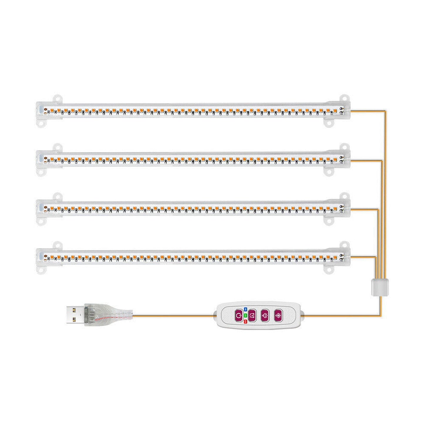 Grow Light Full Spectrum LED Indoor Plant Tube Lamp Strip