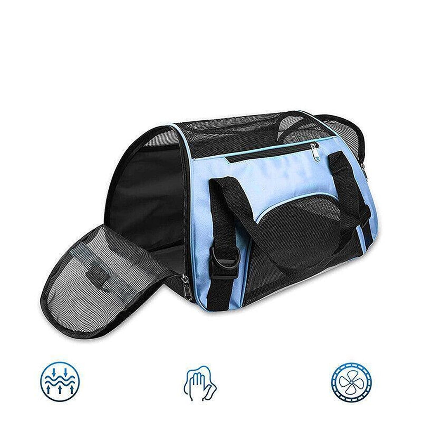 Portable Pet Carrier Bag for Cats and Dogs Airline Approved