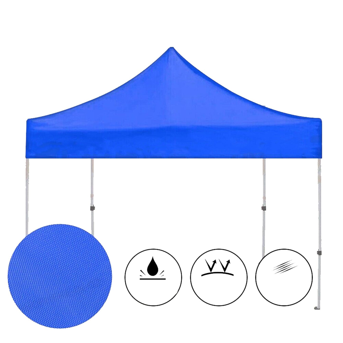 Waterproof Oxford Replacement Gazebo Top 2.9m Sun Proof