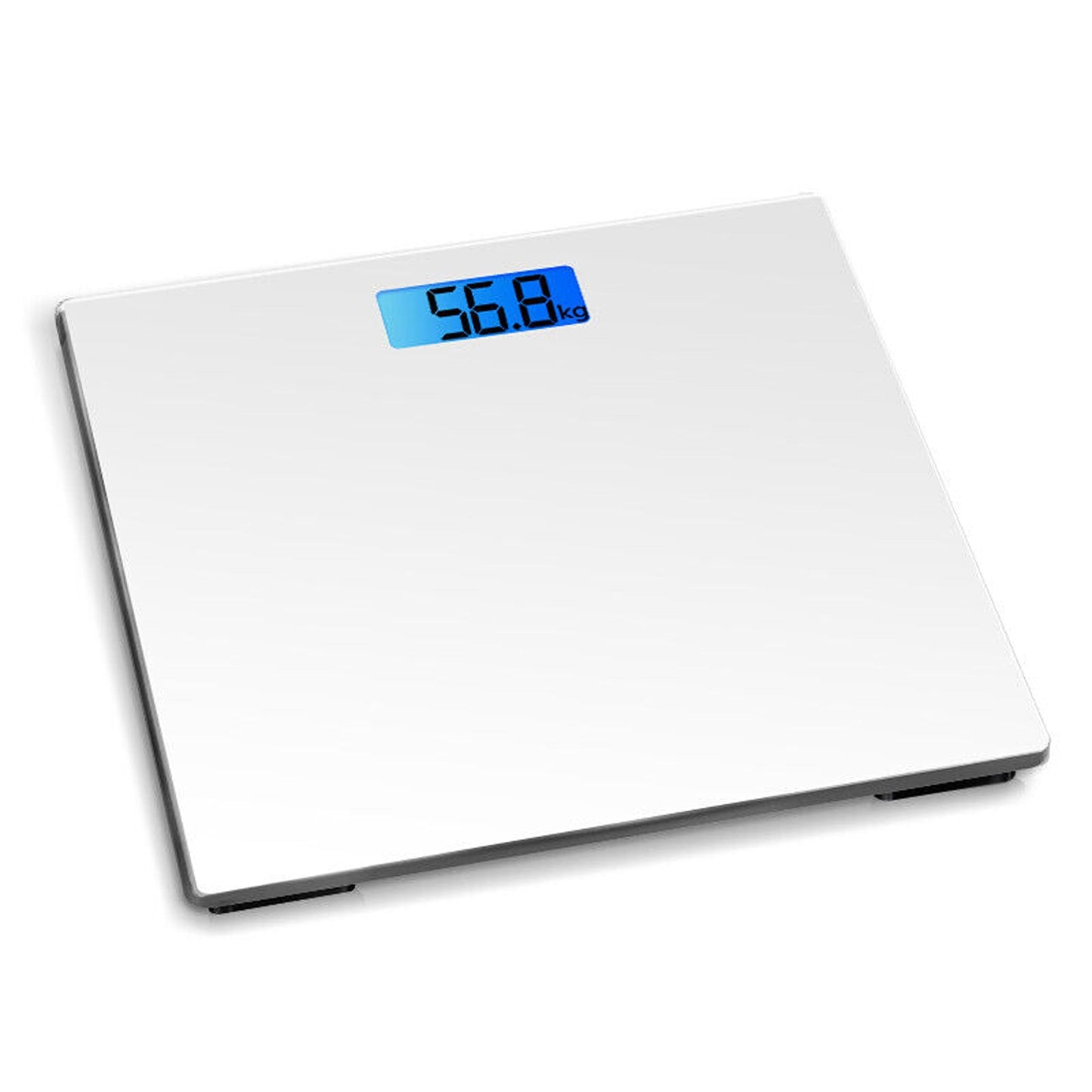 Digital Body Weight Scale with Sleek Black Glass Platform Up to 180KG