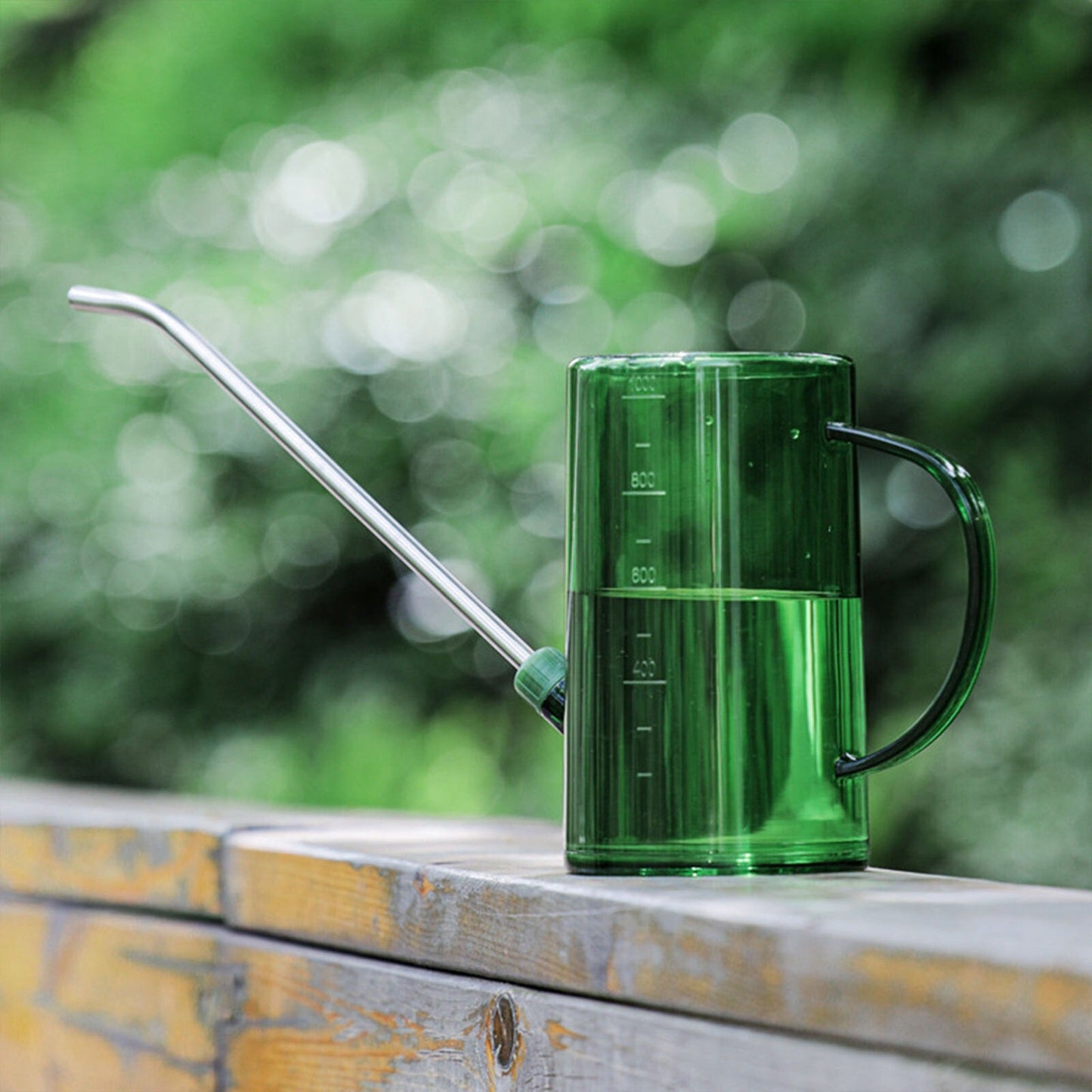 1L Indoor Outdoor Long Spout Watering Can Steel Plastic