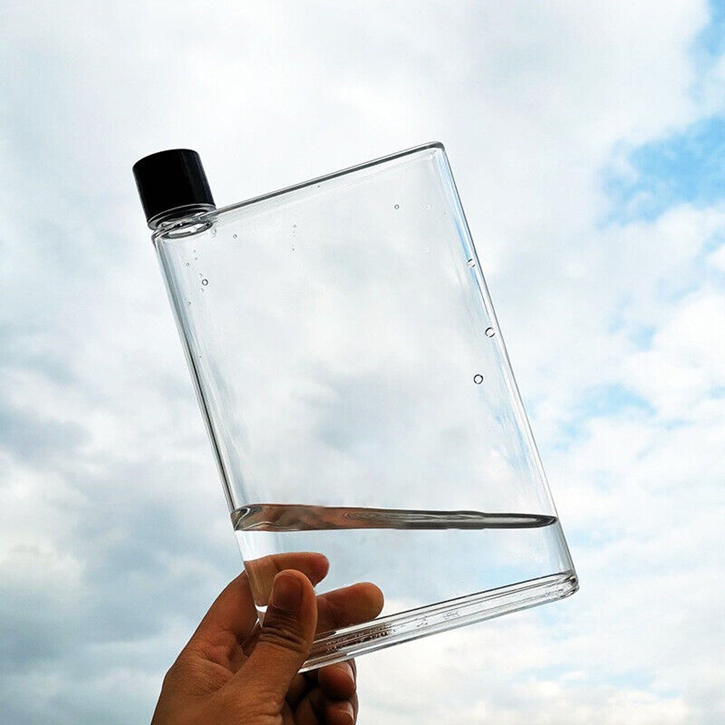 Portable A5 Paper Kettle Flat Water Bottle 420ml Book-Shaped Drink Cup