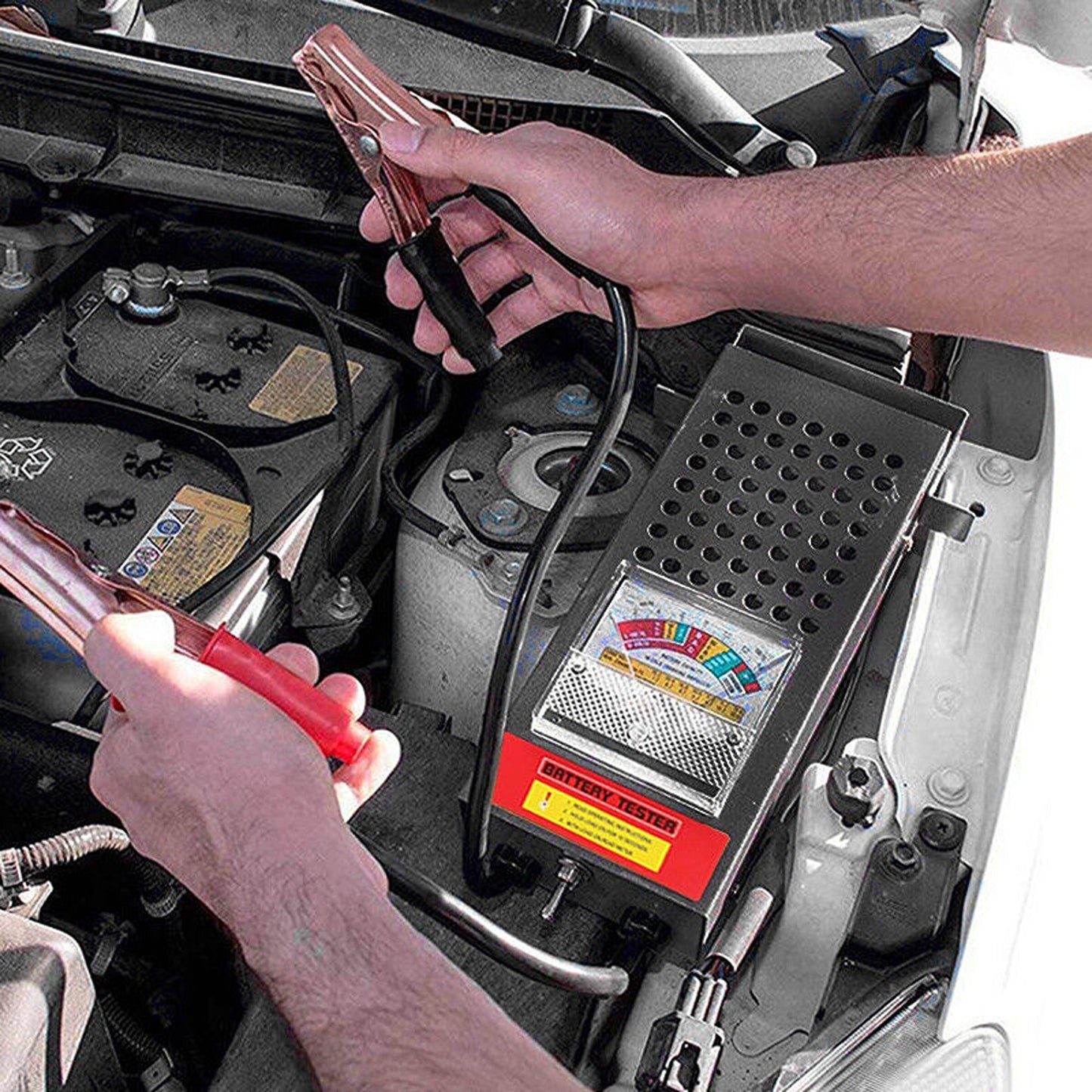 Car Battery Load Tester 100 Amp Analyzer for Vehicle Diagnostic Checks