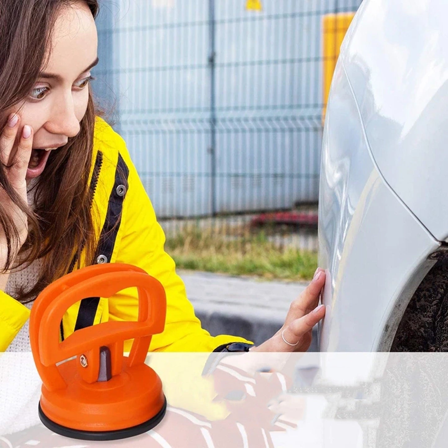2pcs Suction Cup Dent Puller for Cars Van Bodywork Panel Fix Tool