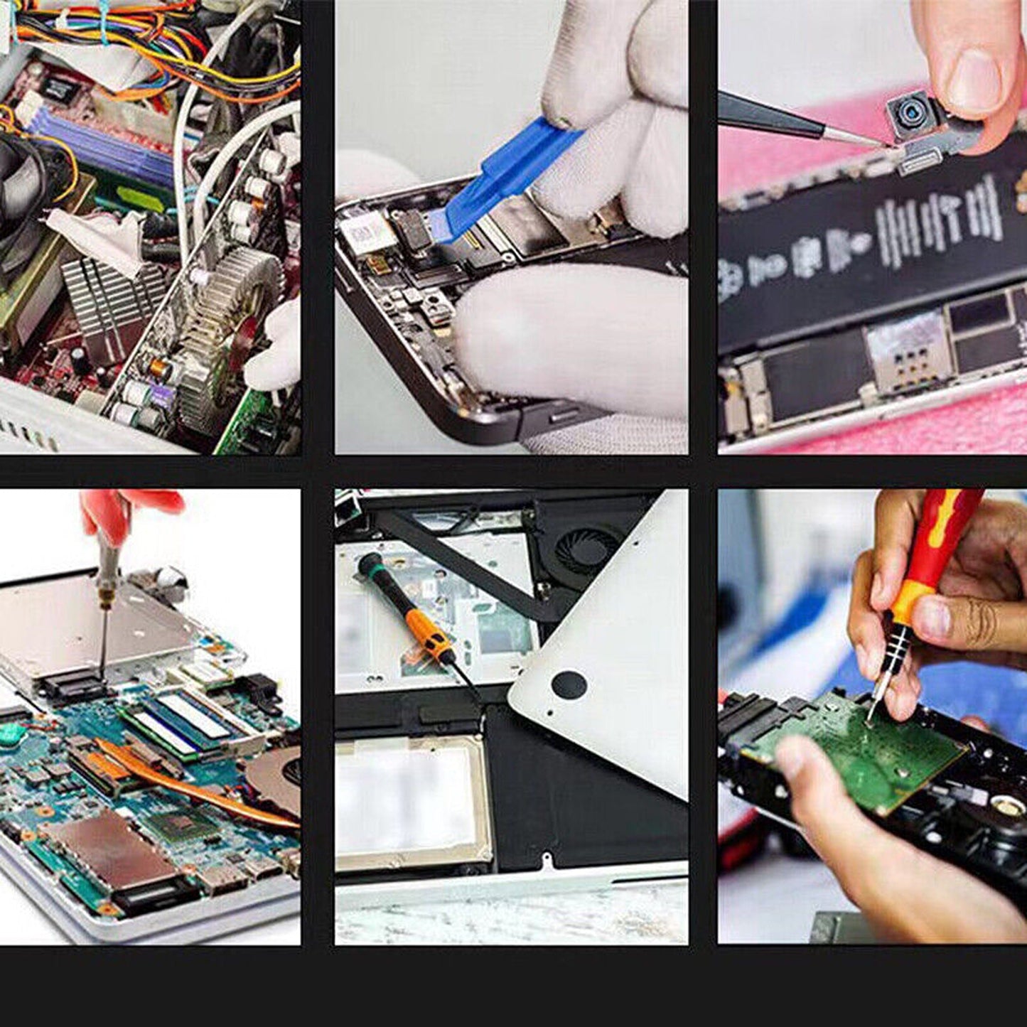 117-in-1 Precision Screwdriver Set for Electronics and Watches