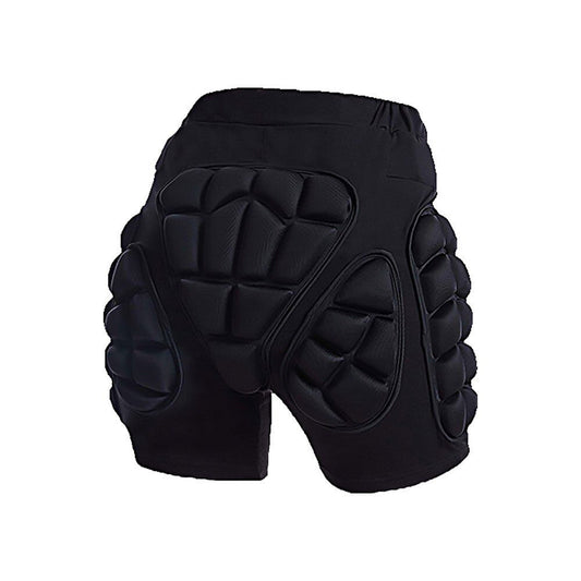 Impact-Resistant Hip Padded Shorts for Skiing and Snowboarding