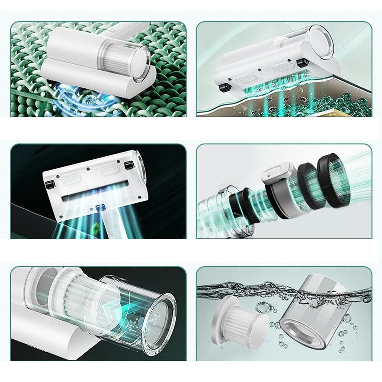 10000PA Dust Mite Vacuum Cleaner for Home Use High Suction Mattress and Blanket Cleaner