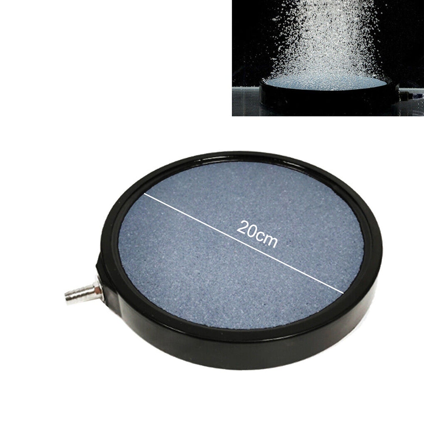 Round Airstone Disk for Aquarium Hydroponics and Fish Tank