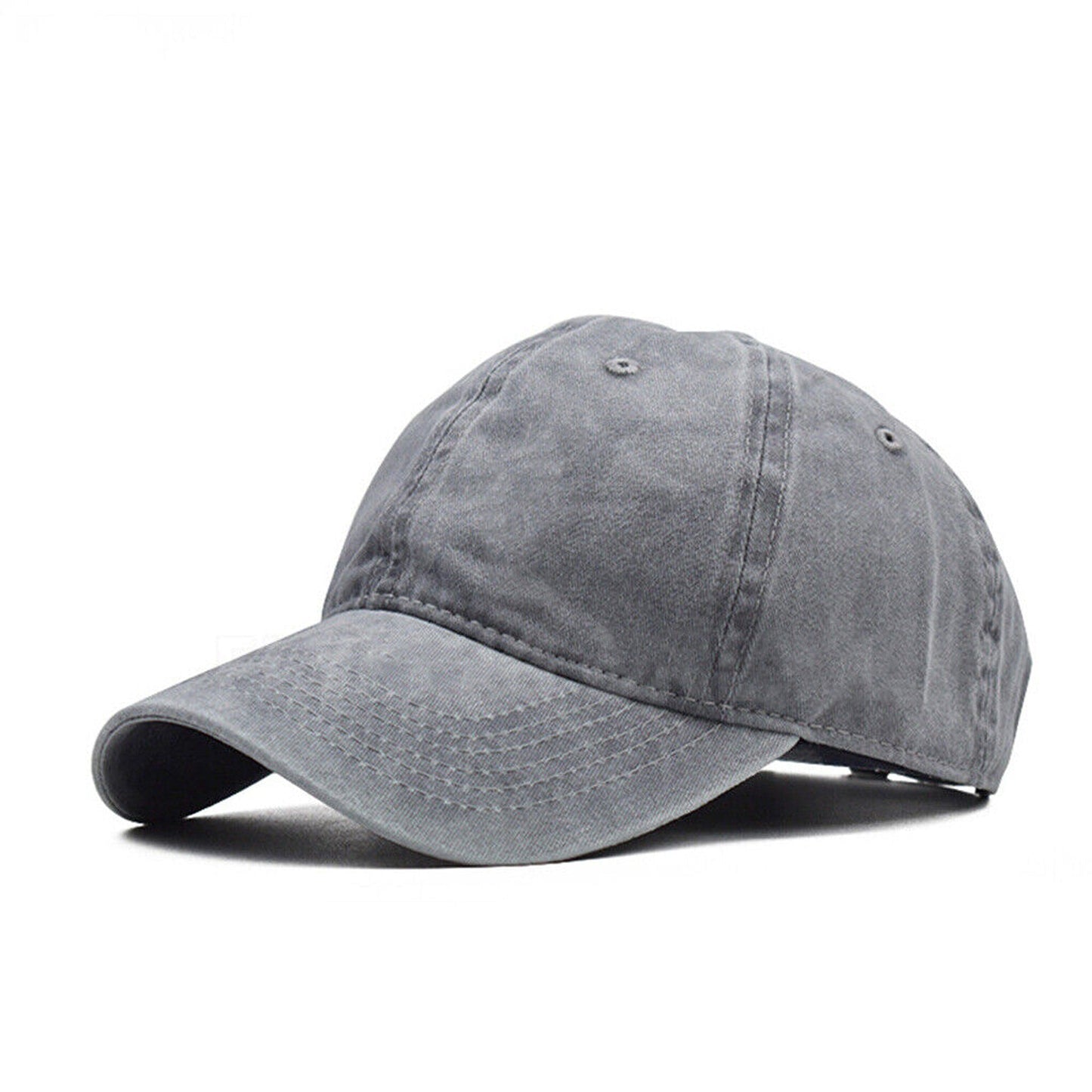 Adjustable Washed Cotton Baseball Cap for Men and Women