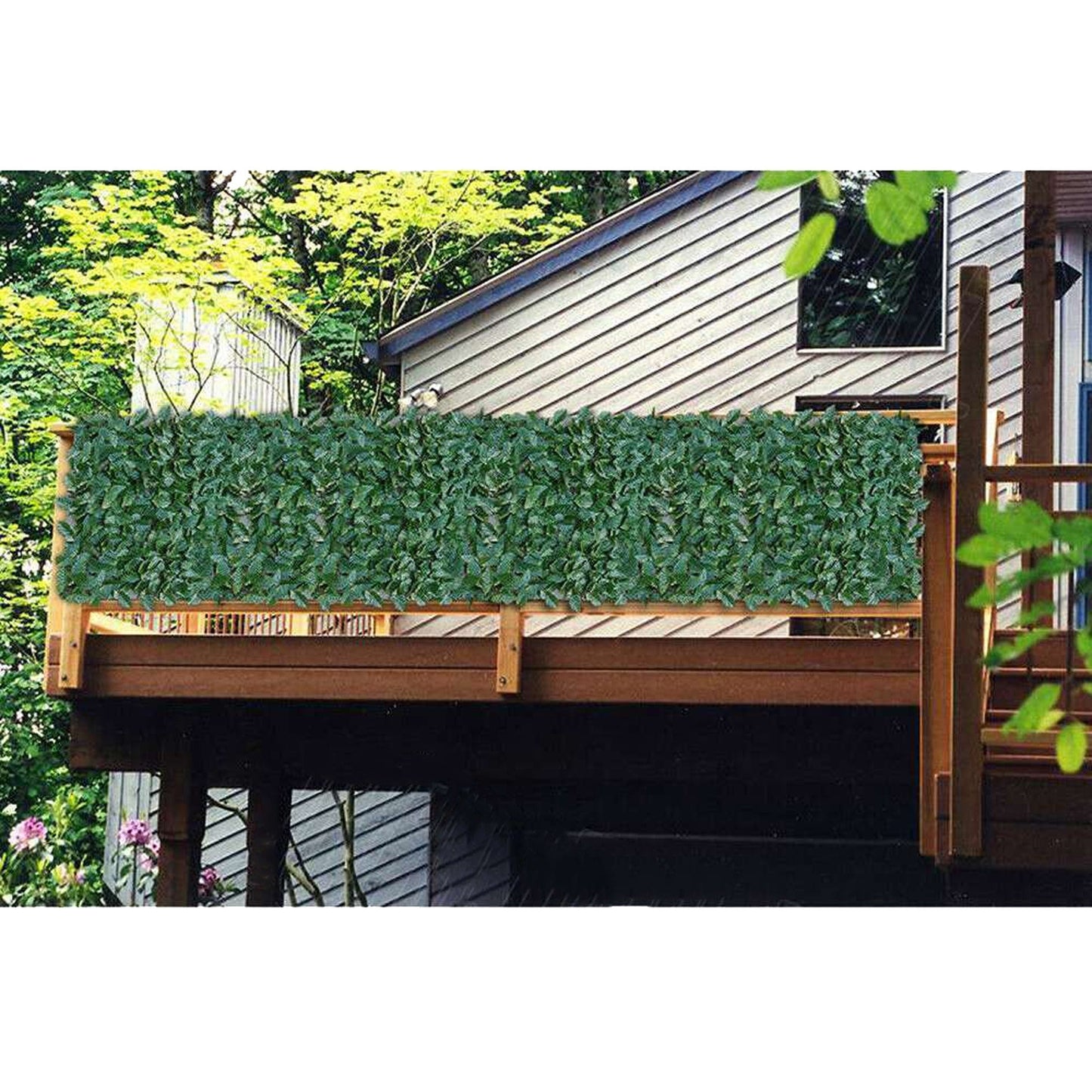 Vertical Garden Artificial Plant Wall Panels Ivy Leaf Hedge Mat for Foliage