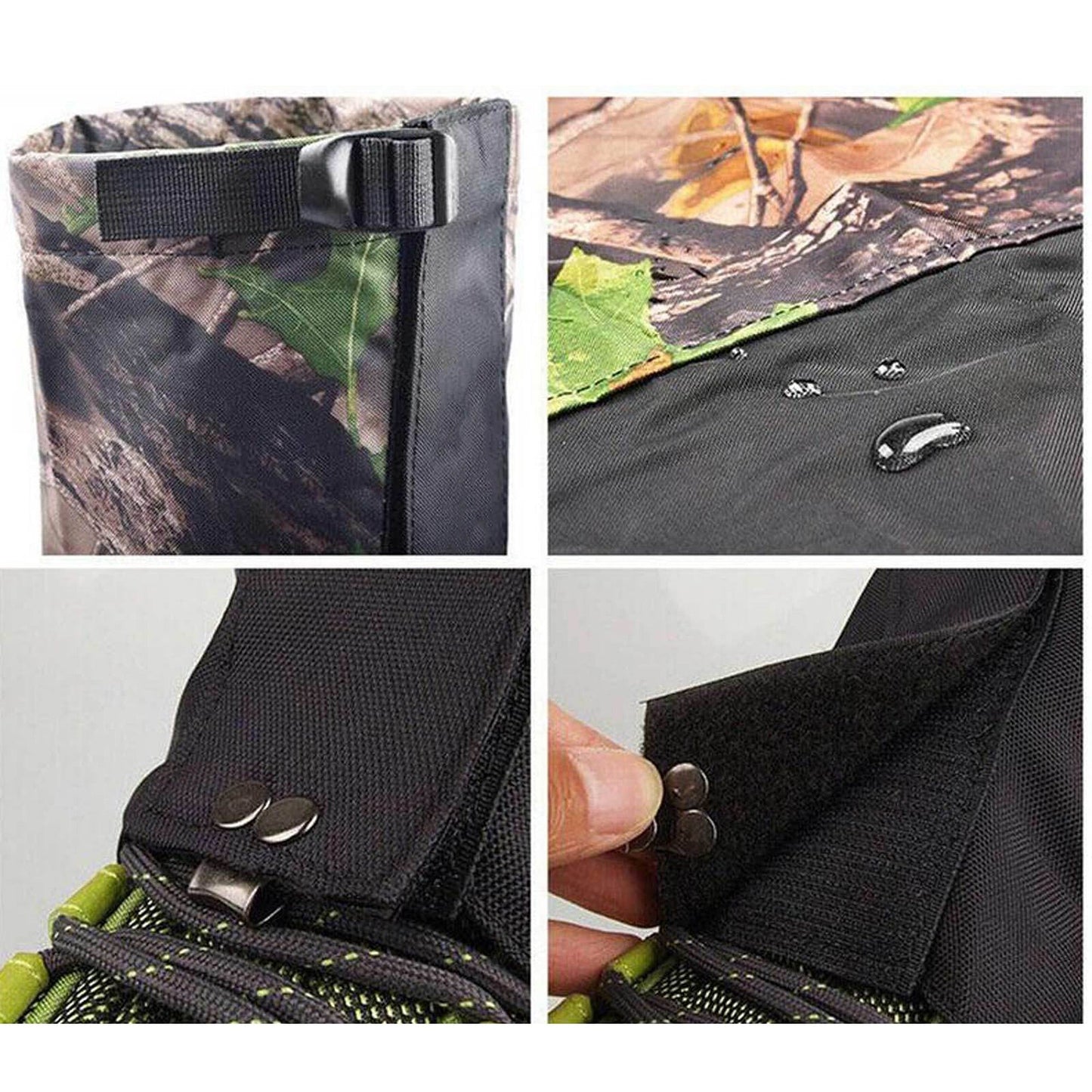 Snake Bite Protection Leg Gaiters for Outdoor Waterproof Hiking