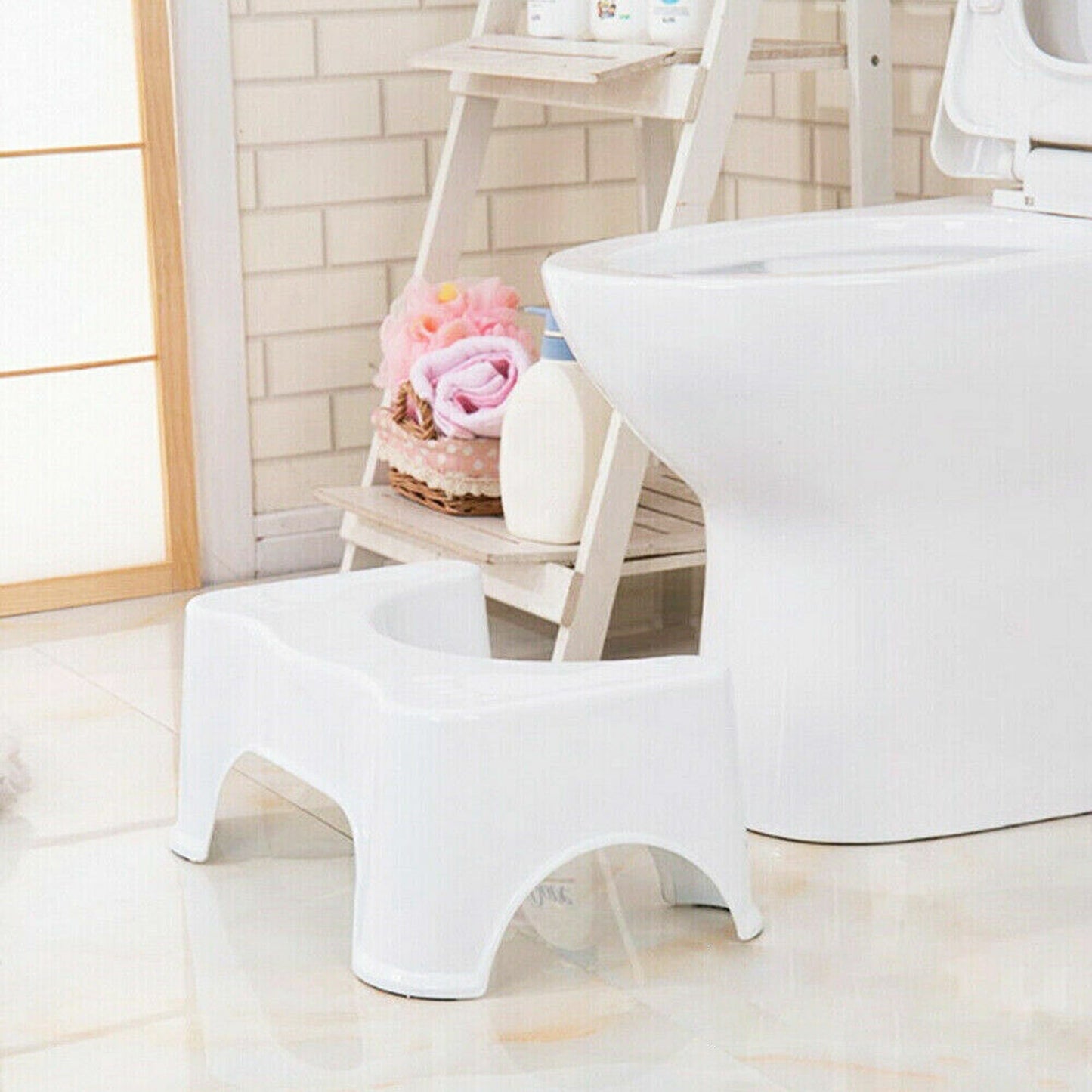 Healthy Colon Bathroom Eco Toilet Squatty Potty Stool Sit And Squat