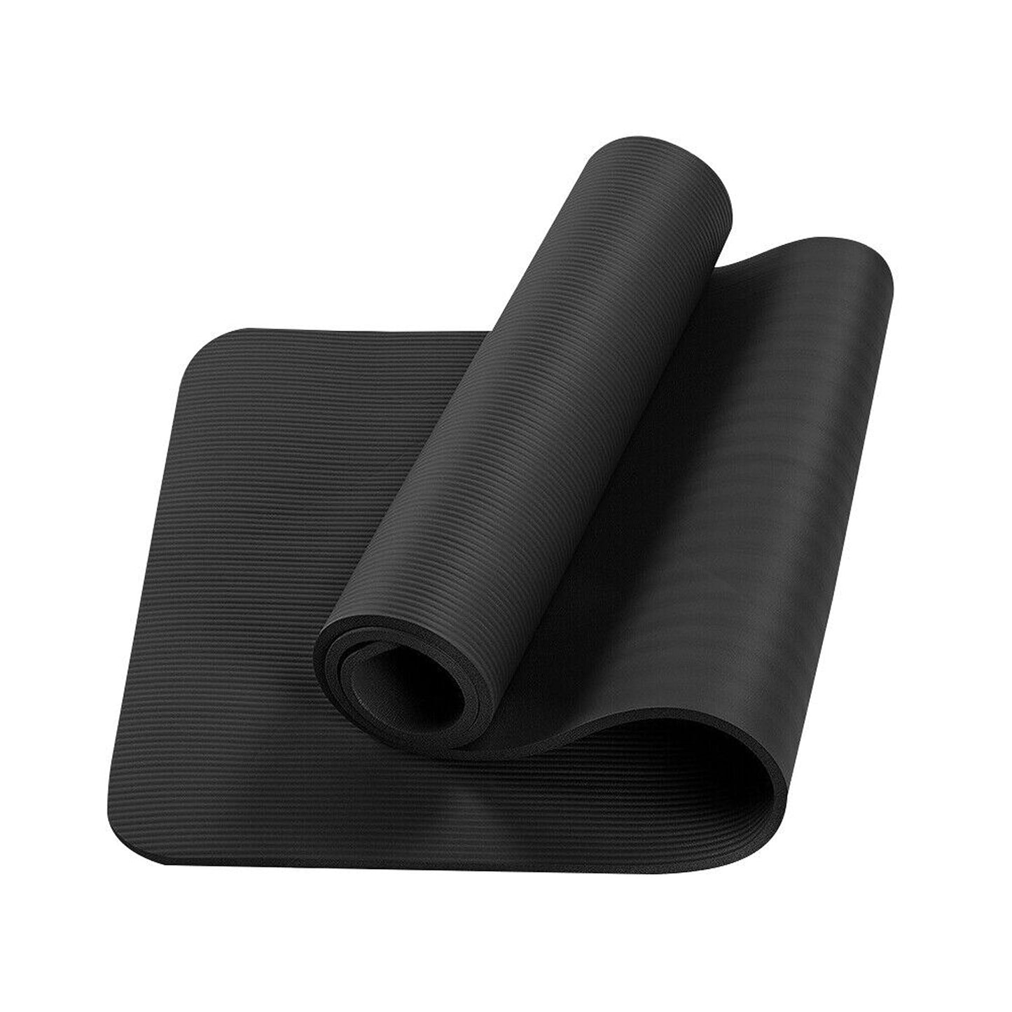 Thick NBR Nonslip Yoga Mat Fitness Pilate Sports Dance Pad 15MM
