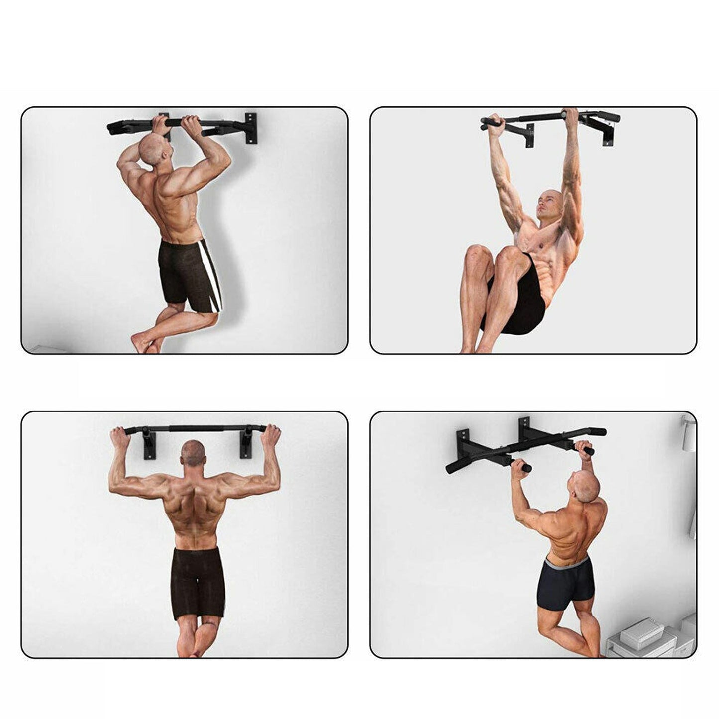 Outdoor Fitness Wall Mounted Pull Up Bar Gymnastics Chin Equipment