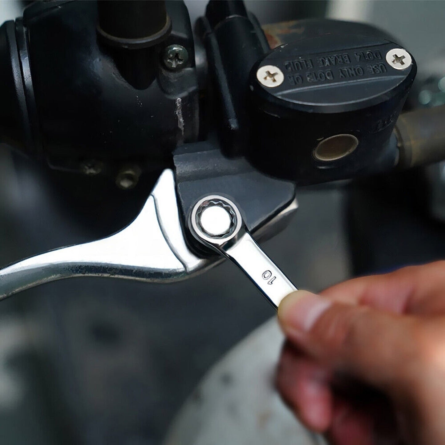 20pcs Metric Wrench Set with Spanner Open Ring End CRV Rolling Bag