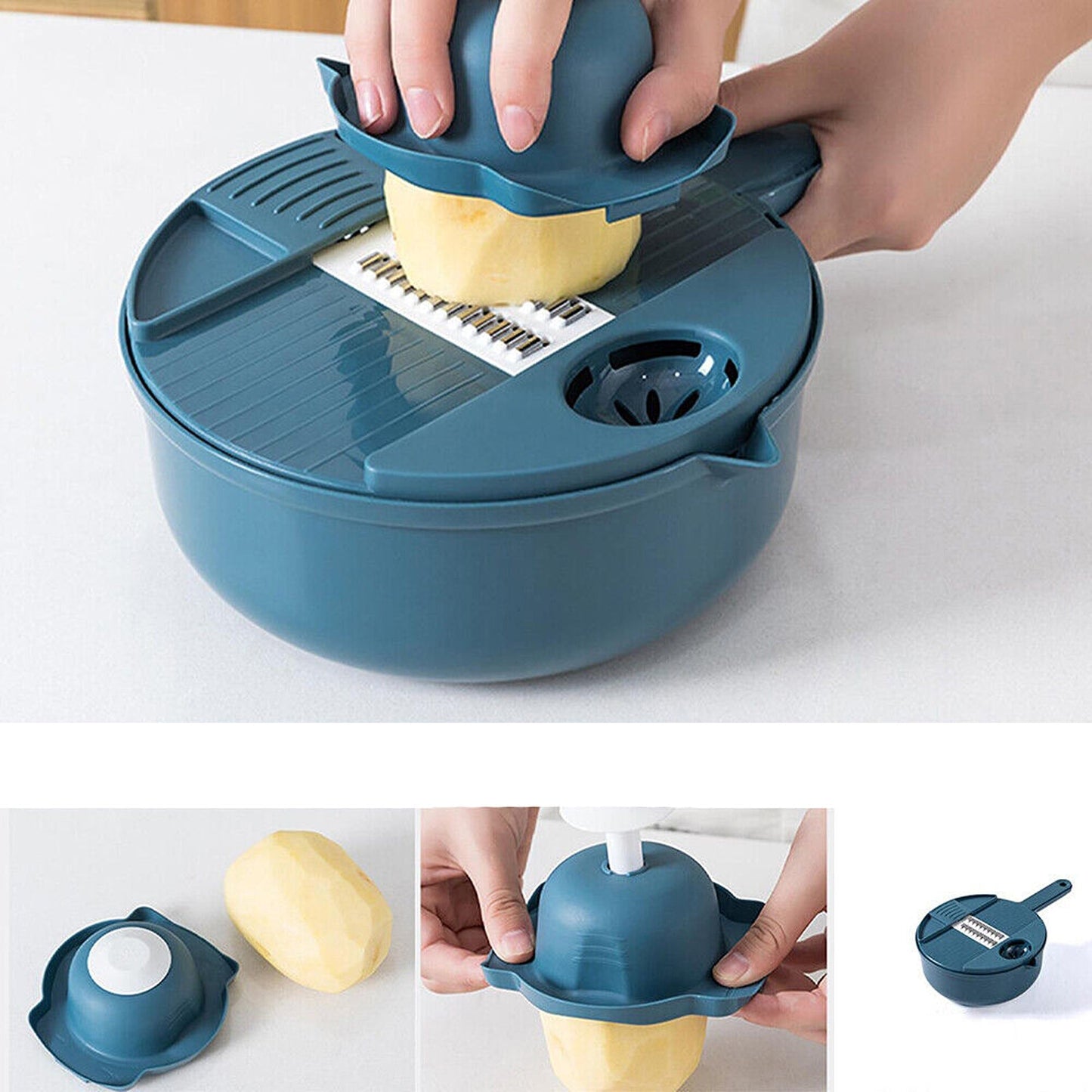12 in 1 Multifunctional Vegetable Slicer and Chopper for Kitchen