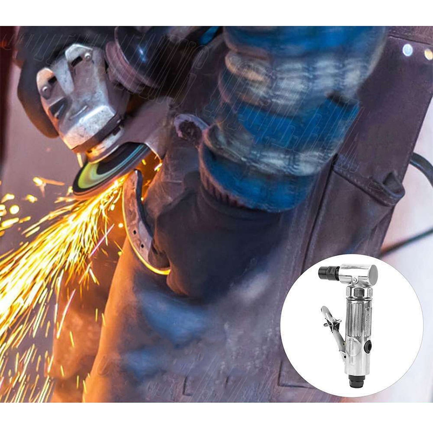 90 Degree Air Angle Die Grinder for Polishing Cleaning Cutting Tasks