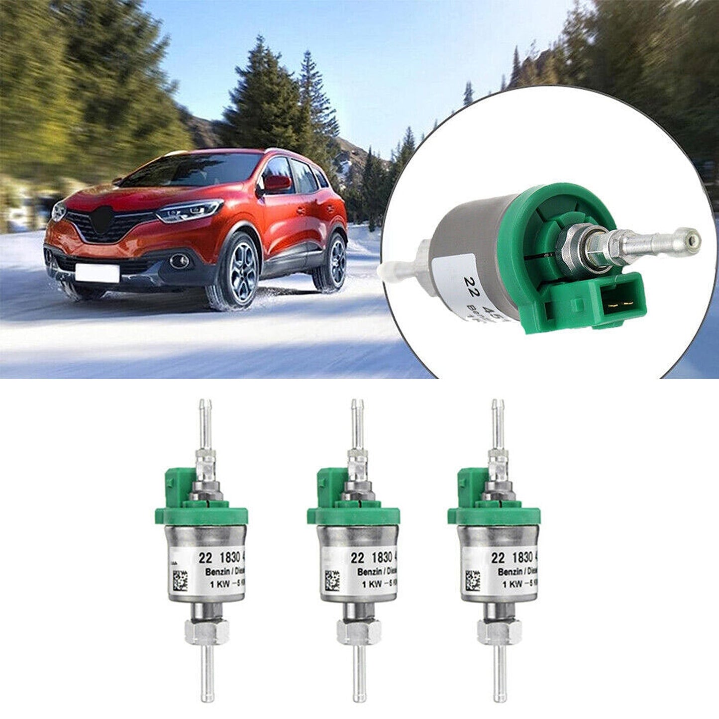 Ultra Quiet Fuel Pump for 12V Diesel Parking Heater 1 to 5KW 22ml