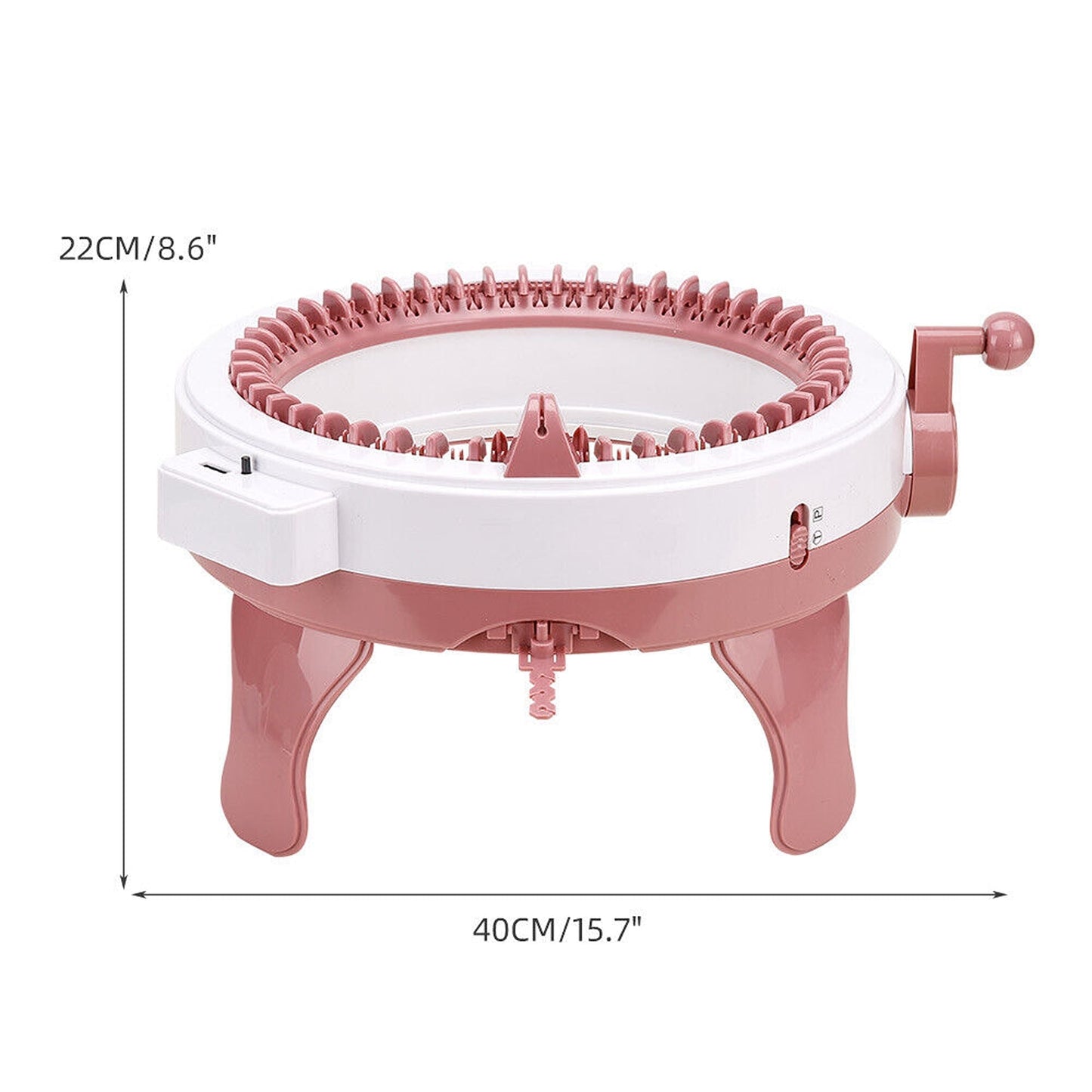 DIY Hand Knitting Sewing Machine with Accessories for Craft Projects