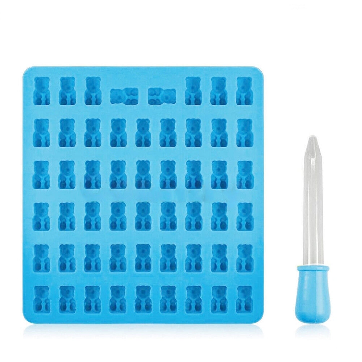 Gummy Bear Silicone Chocolate Mold Ice Cube Candy Jelly Baking Tray