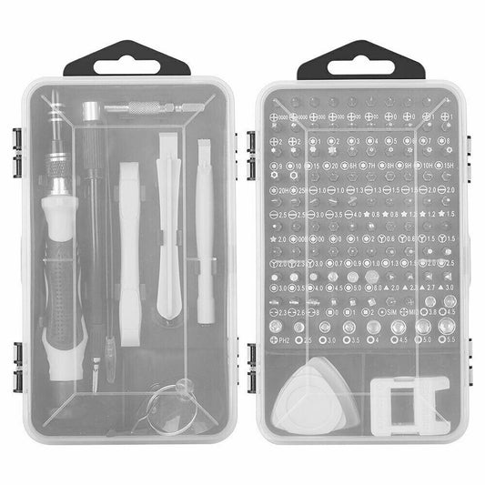 PC Phone Watch Repair Tool Kit DIY 117 In 1 Precision Screwdriver Set