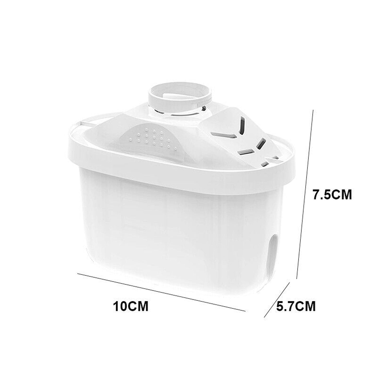 6pcs Replacement Water Filter Cartridges for BRITA Maxtra Plus