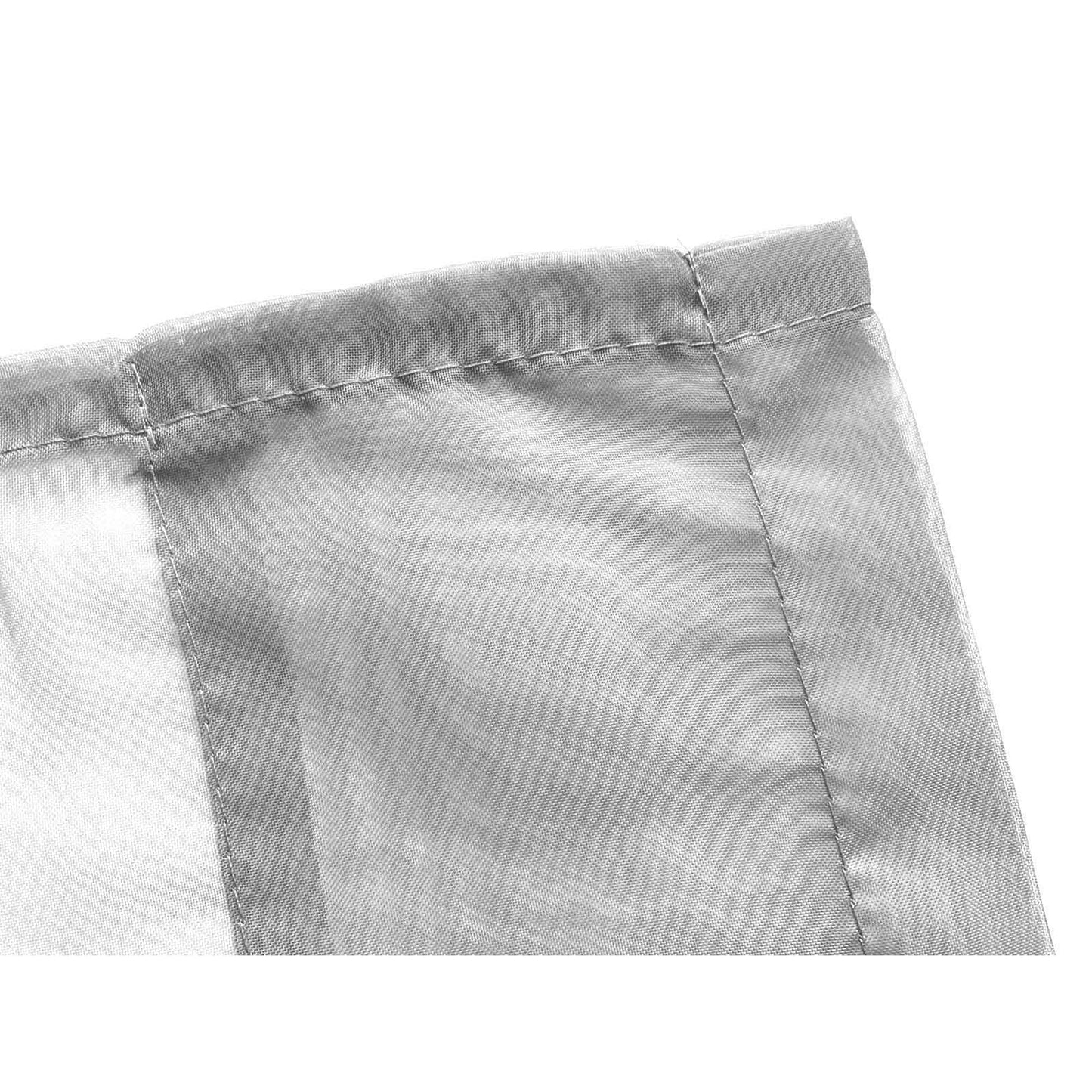 Organza Voile Sheer Curtain with Rod Pocket for Window Draping