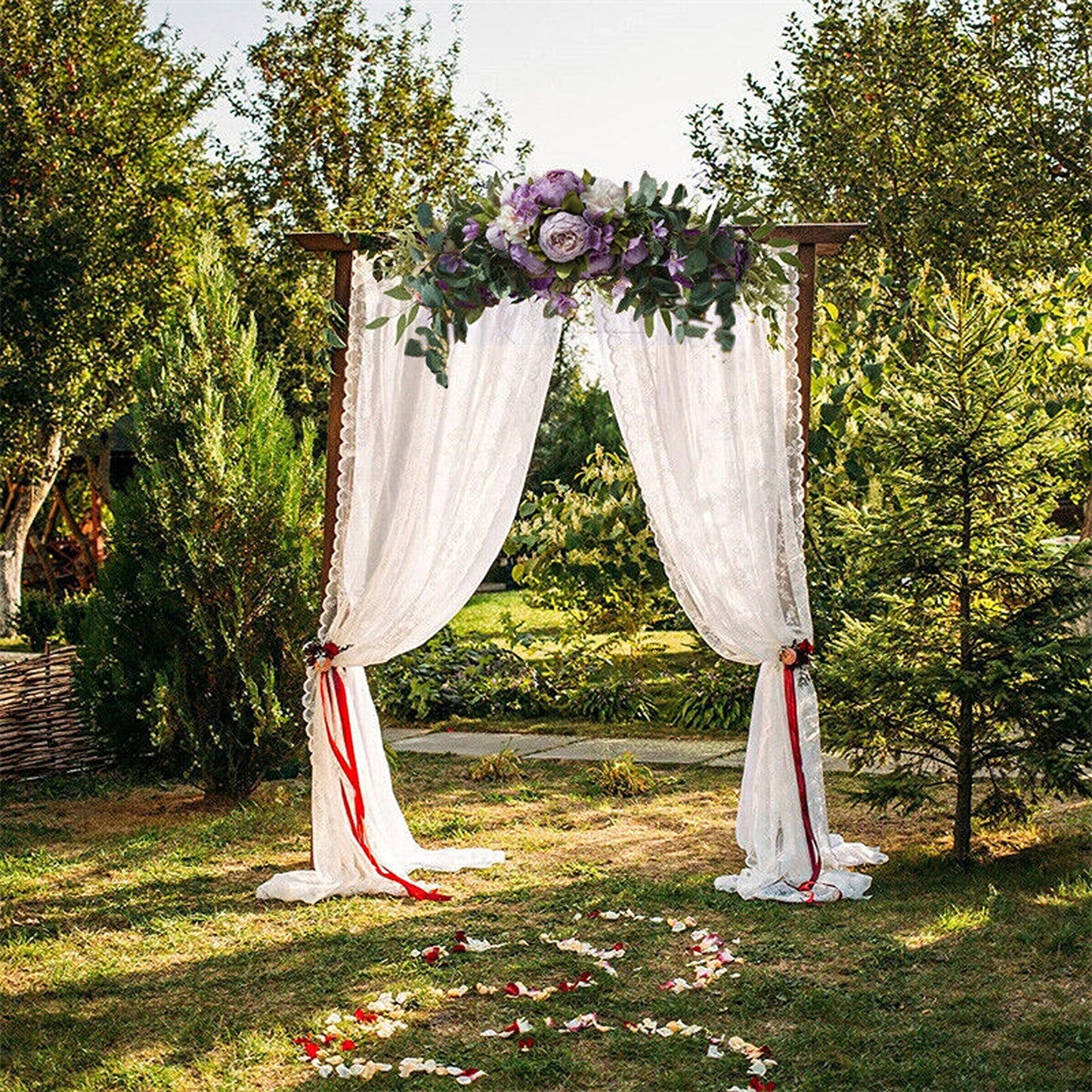 Floral Arch Bouquet Garland Artificial Wedding Door Lintel Decoration