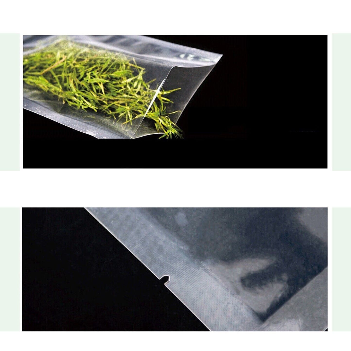 100x Pre cut Vacuum Sealer Bags Food Storage Heat Seal Saver
