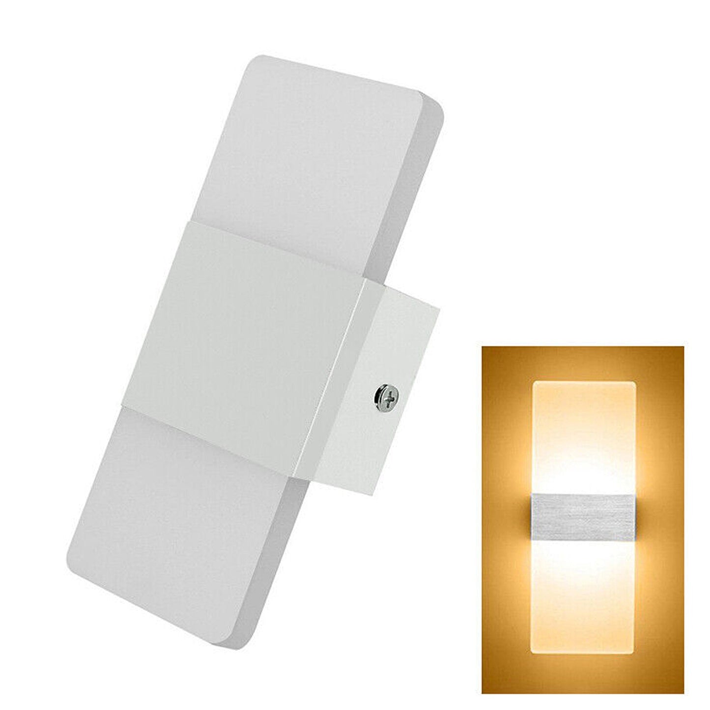 Decorative LED Wall Lights Up Down Cubes for Outdoor and Indoor