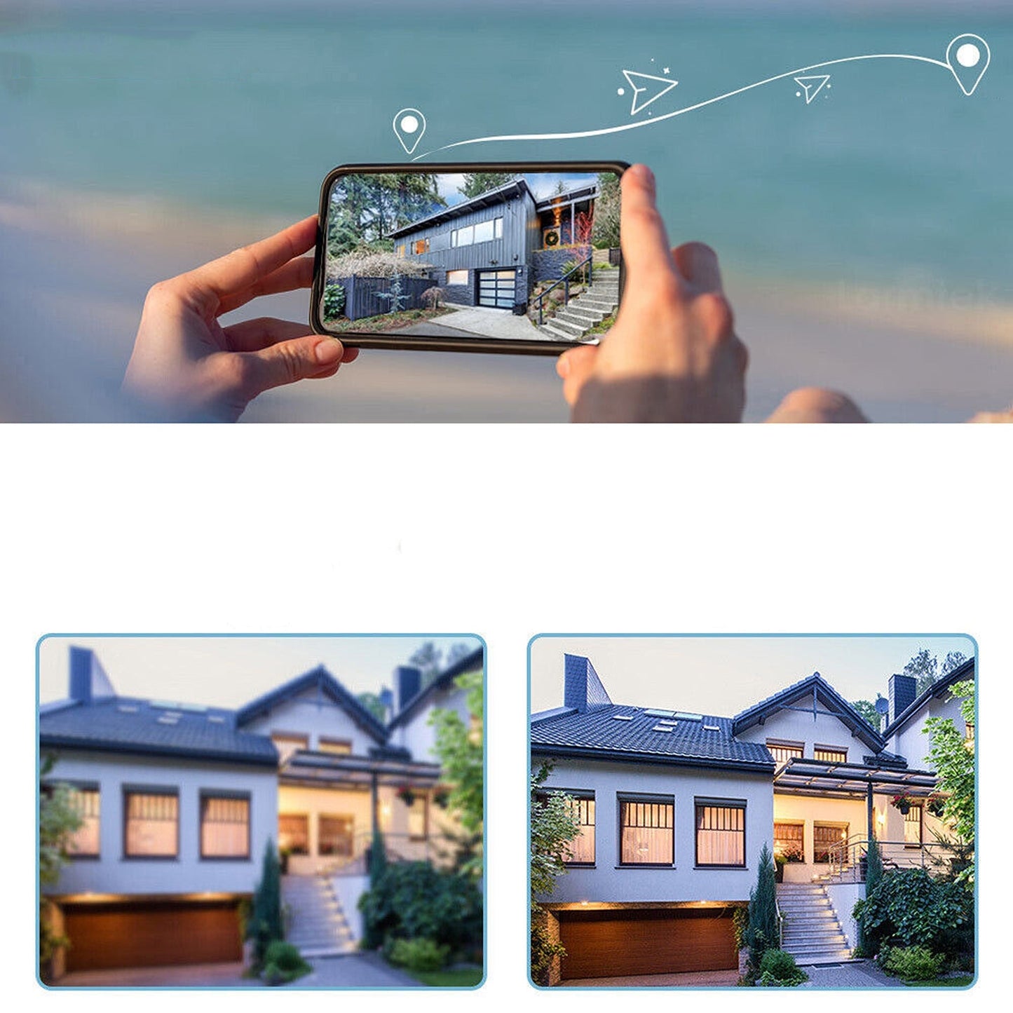 Wireless 1080P Security Camera Indoor WiFi System for Home and Pets