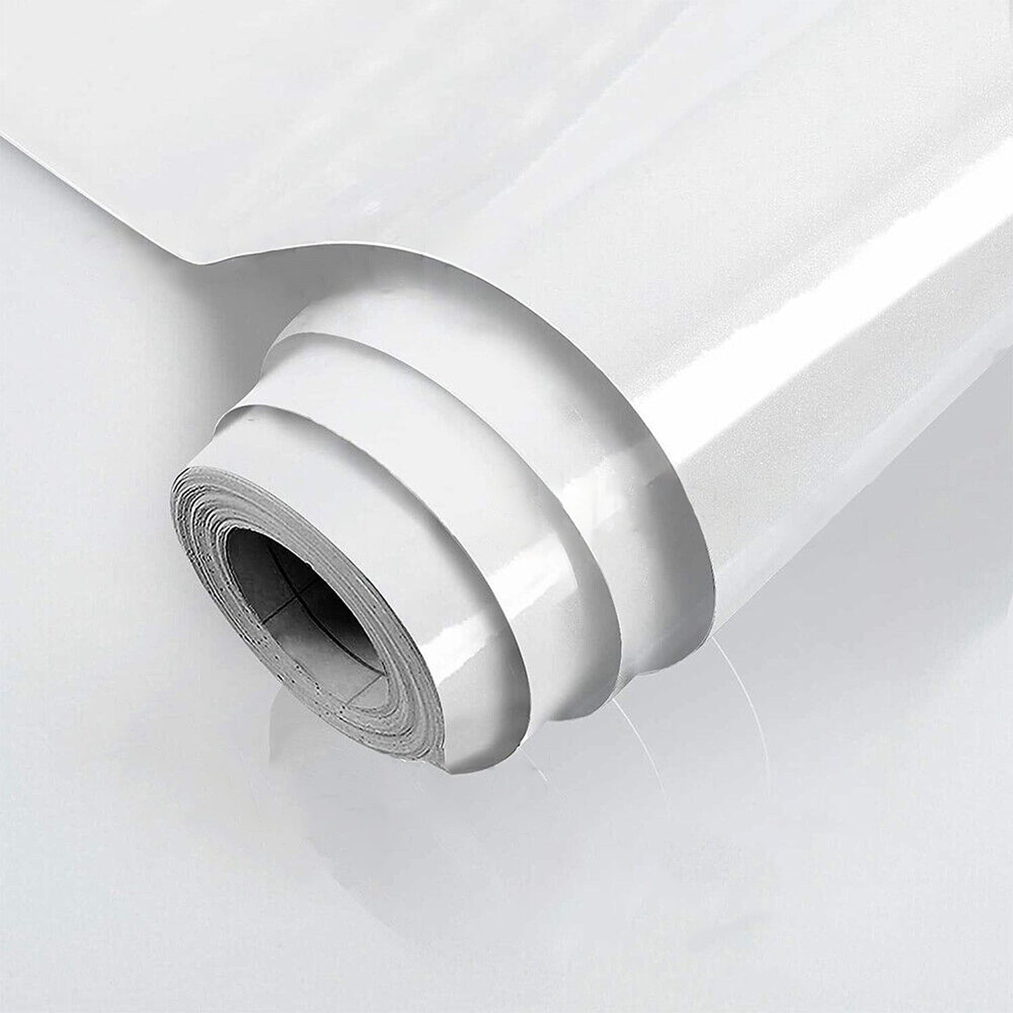 Self-Adhesive Vinyl Contact Paper Roll in Black and White 10M