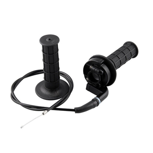 110cc 125cc ATV Dirt Bike Twist Throttle Cable with Grips for Outdoor Racing