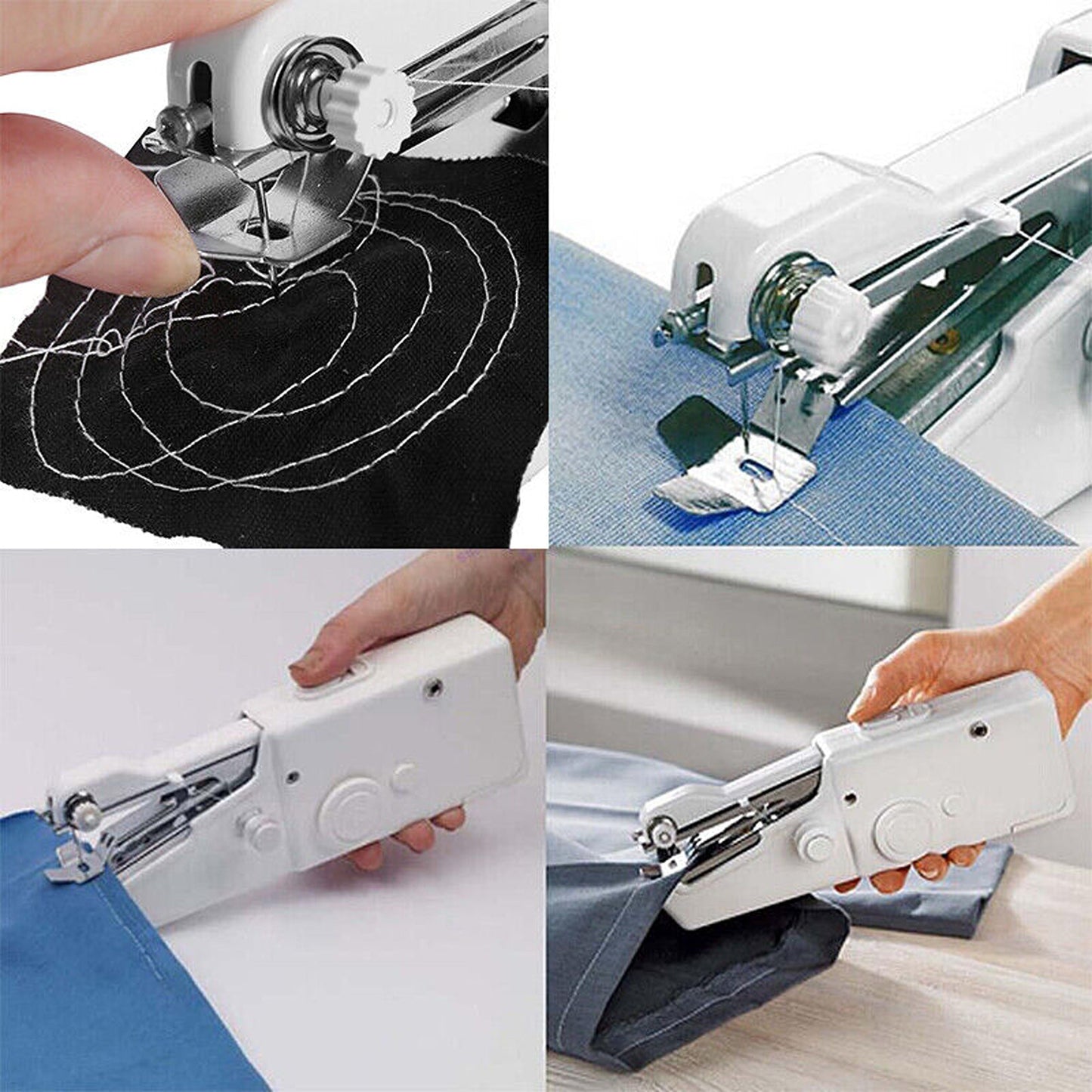 Handheld Mini Cordless Sewing Machine for Quick Repairs