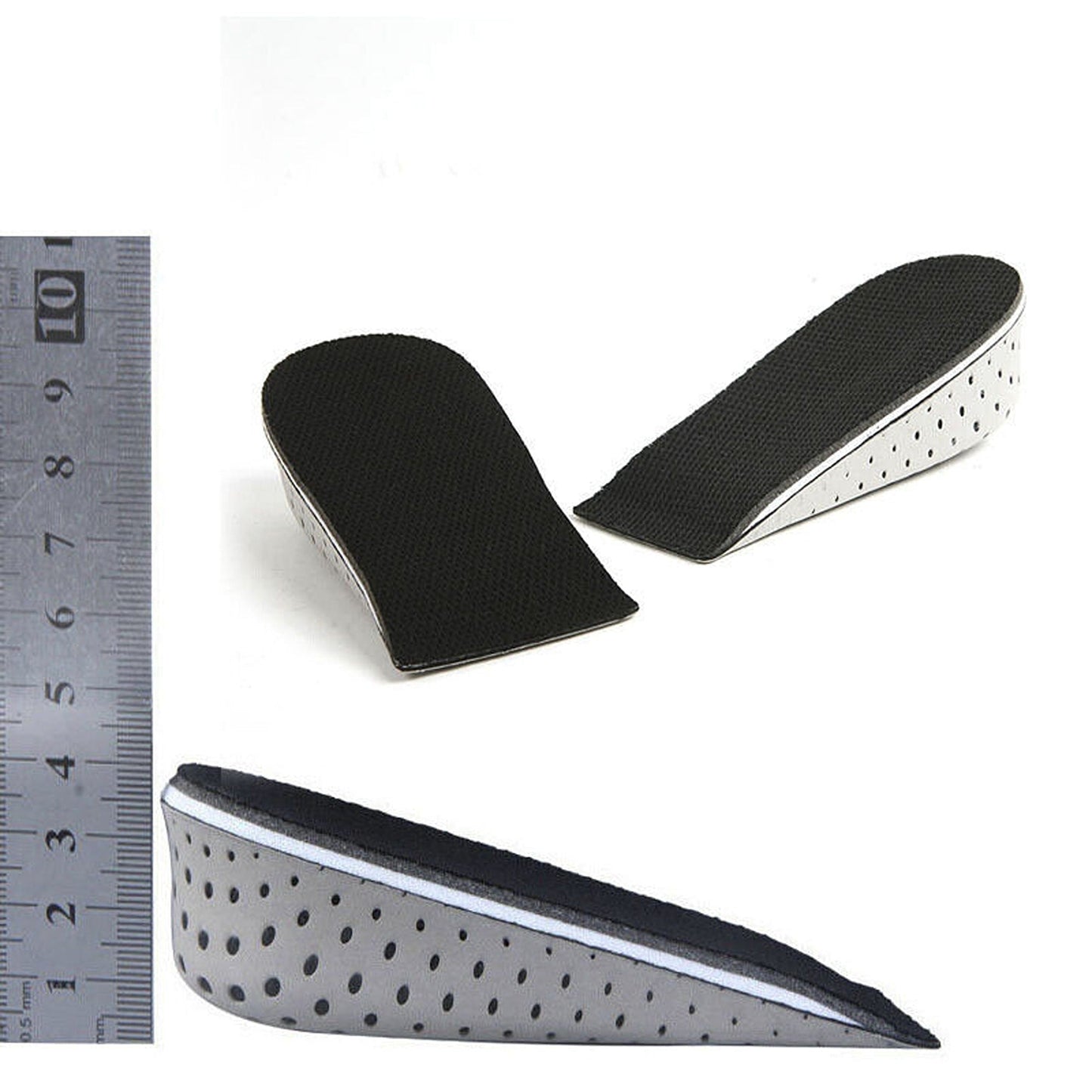 2pcs Height Increase Cushion Insoles Heel Lift Insert Shoe Pad