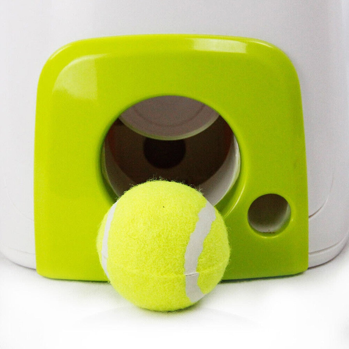 Interactive Tennis Ball Machine for Dogs Automatic Pet Training with Snack Dispenser
